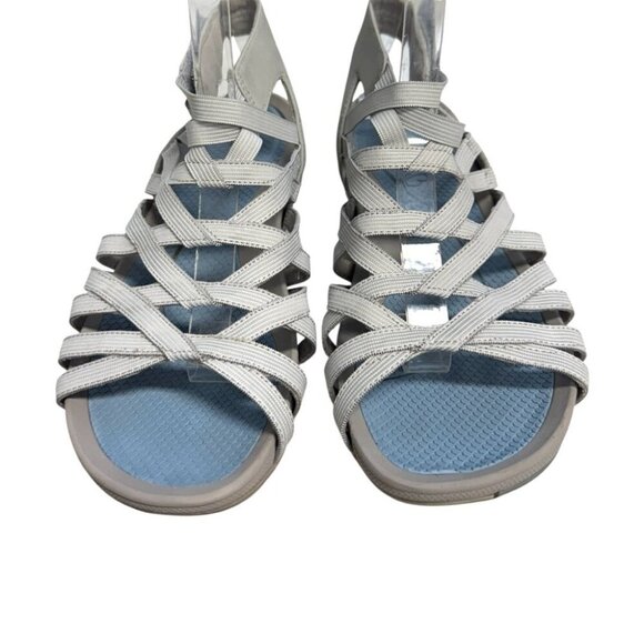 BARETRAP Sammie's Strappy Waterproof Sandal GREY/SILVER 10 - Picture 2 of 8